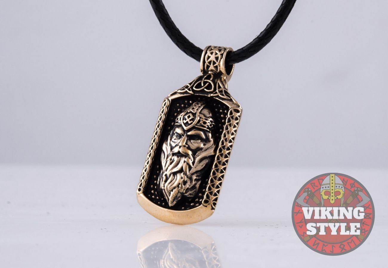 Odin Pendant - Bronze