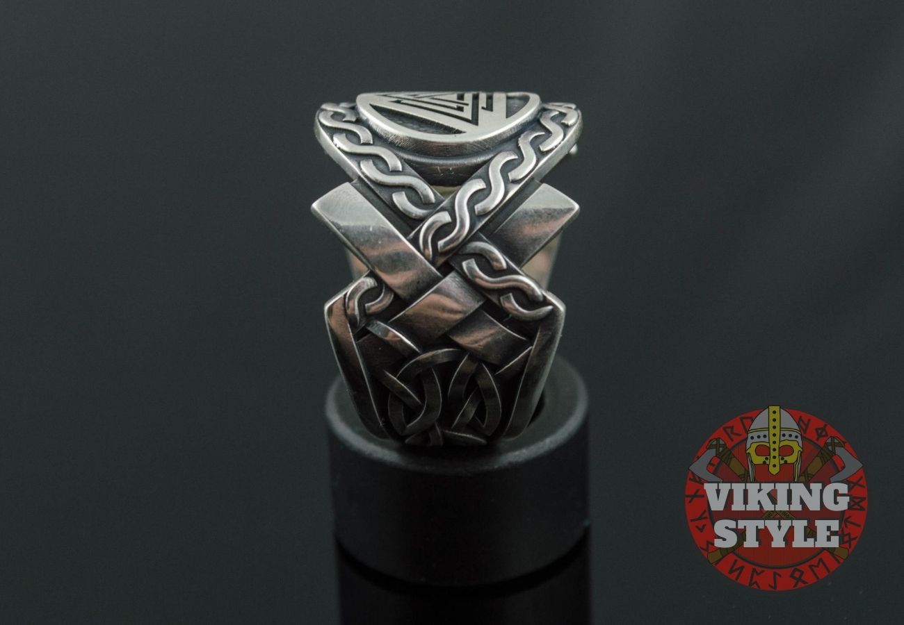 Valknut Ring - Aarhus, 925 Silver