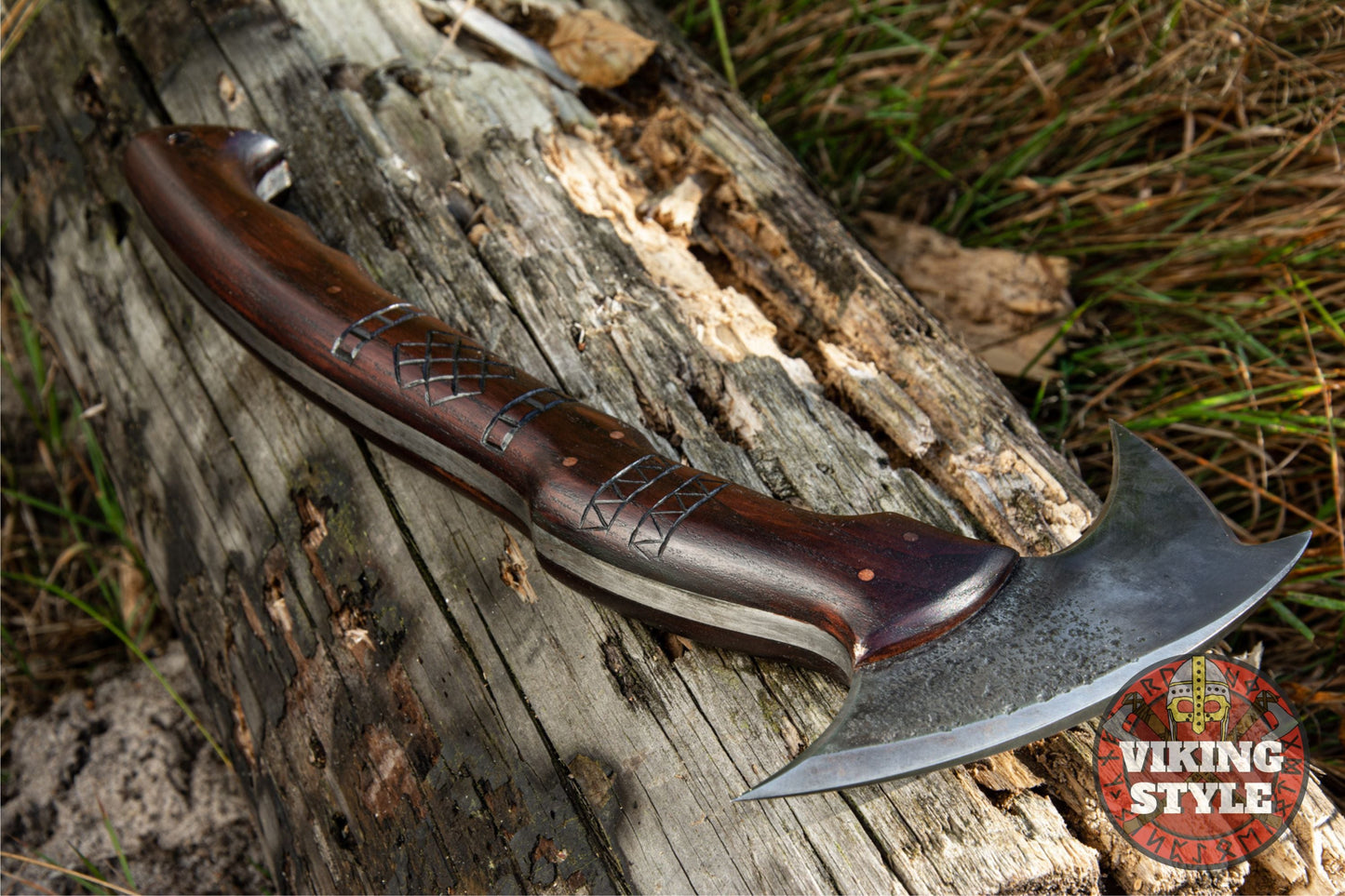 Handmade Throwing Axe - Tomohawk Skarde