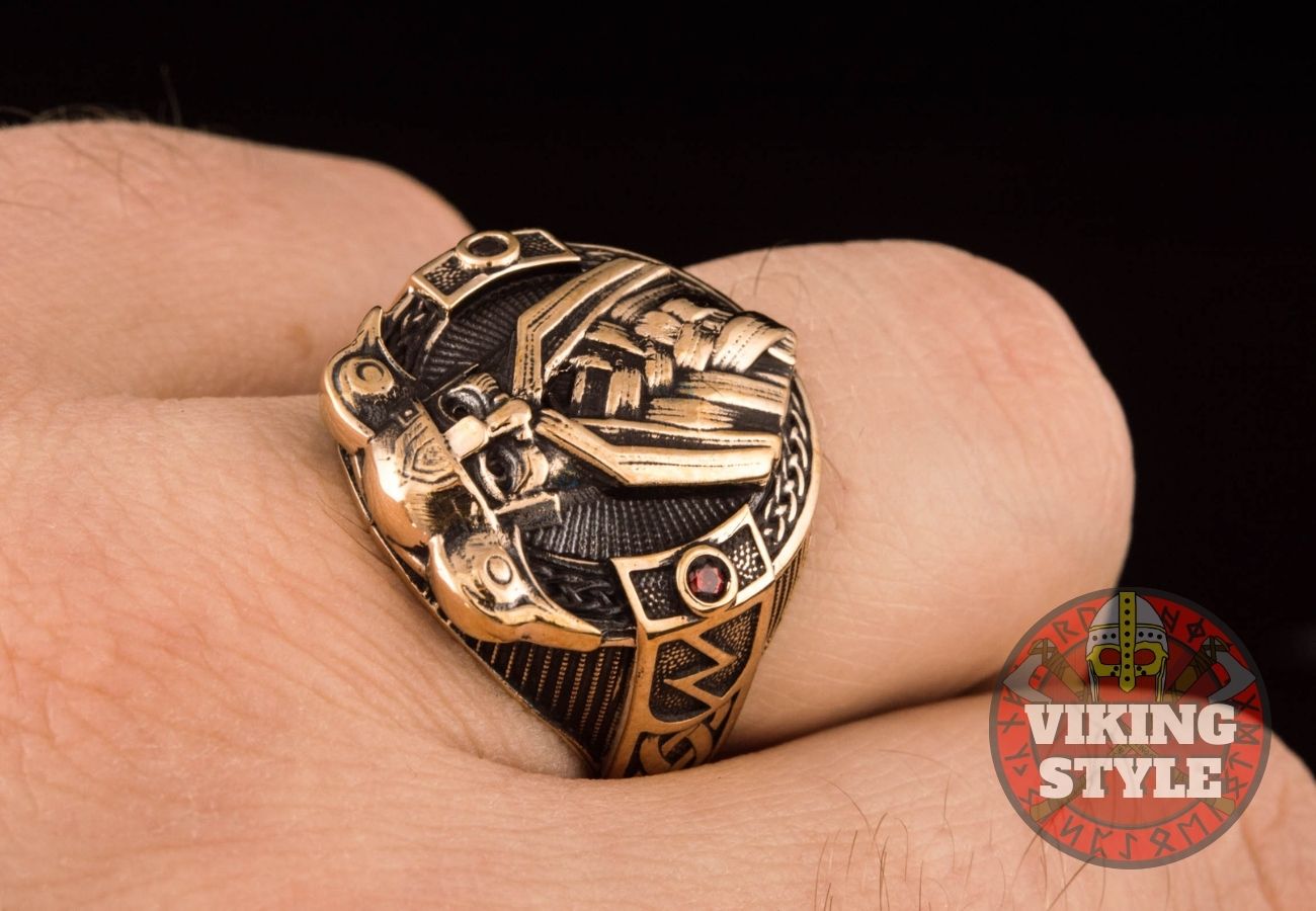 Odin Ring - Allfather, Bronze