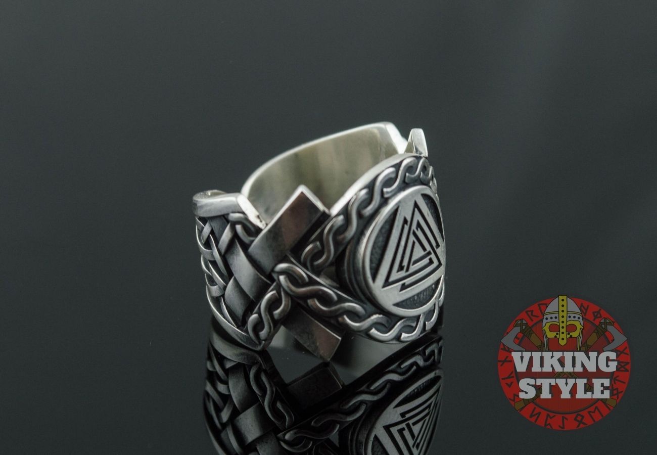 Valknut Ring - Aarhus, 925 Silver