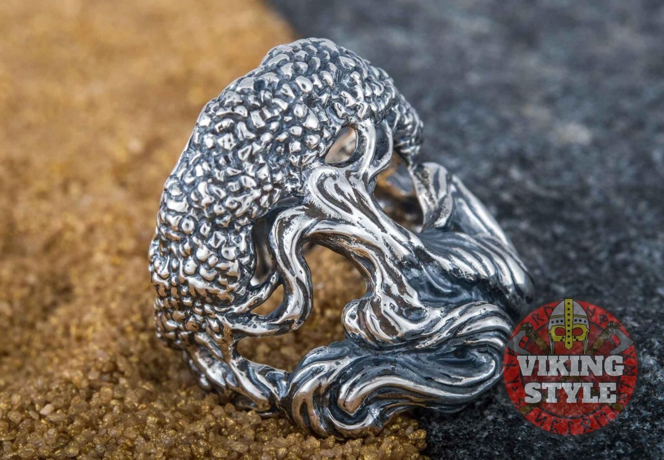 Yggdrasil Ring - Tree of Life, 925 Silver