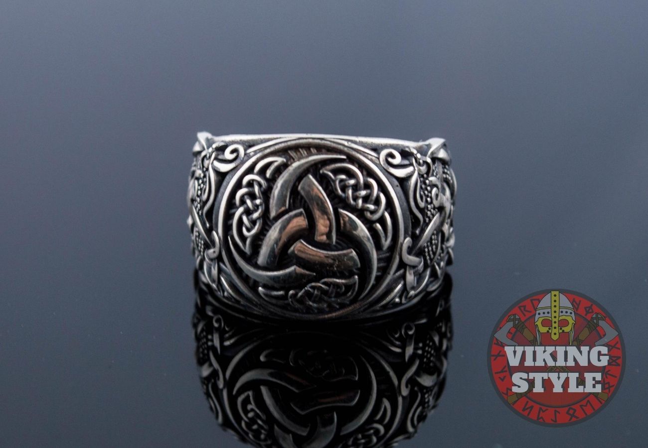 Tri-Horn Ring - Mammen, 925 Silver