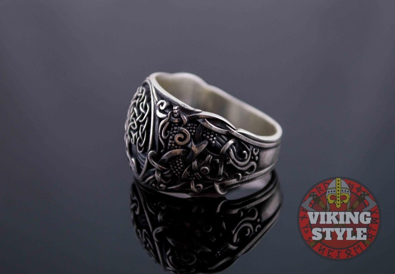 Yggdrasil Ring - Mammen, 925 Silver