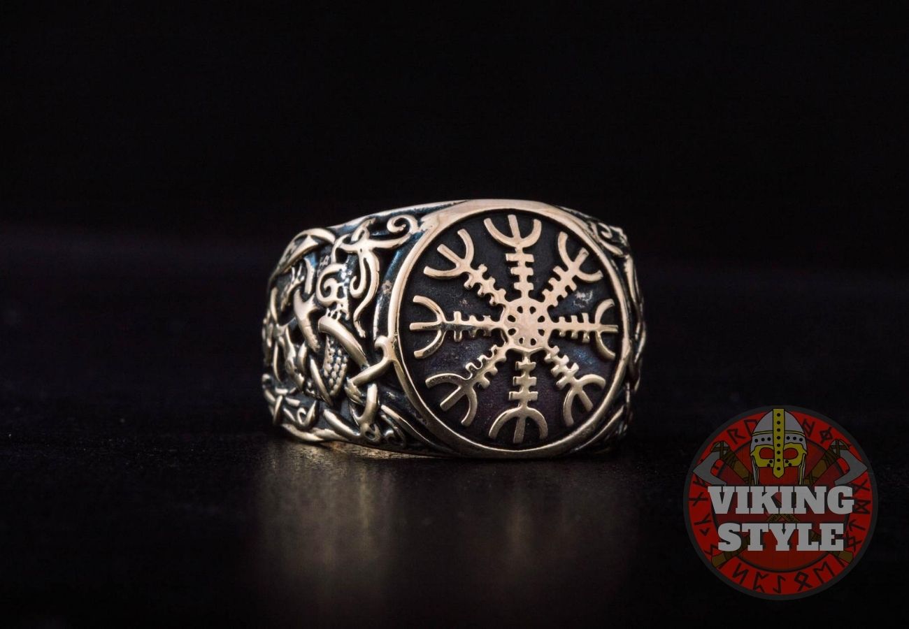 Ægishjálmur Ring - Mammen, Bronze