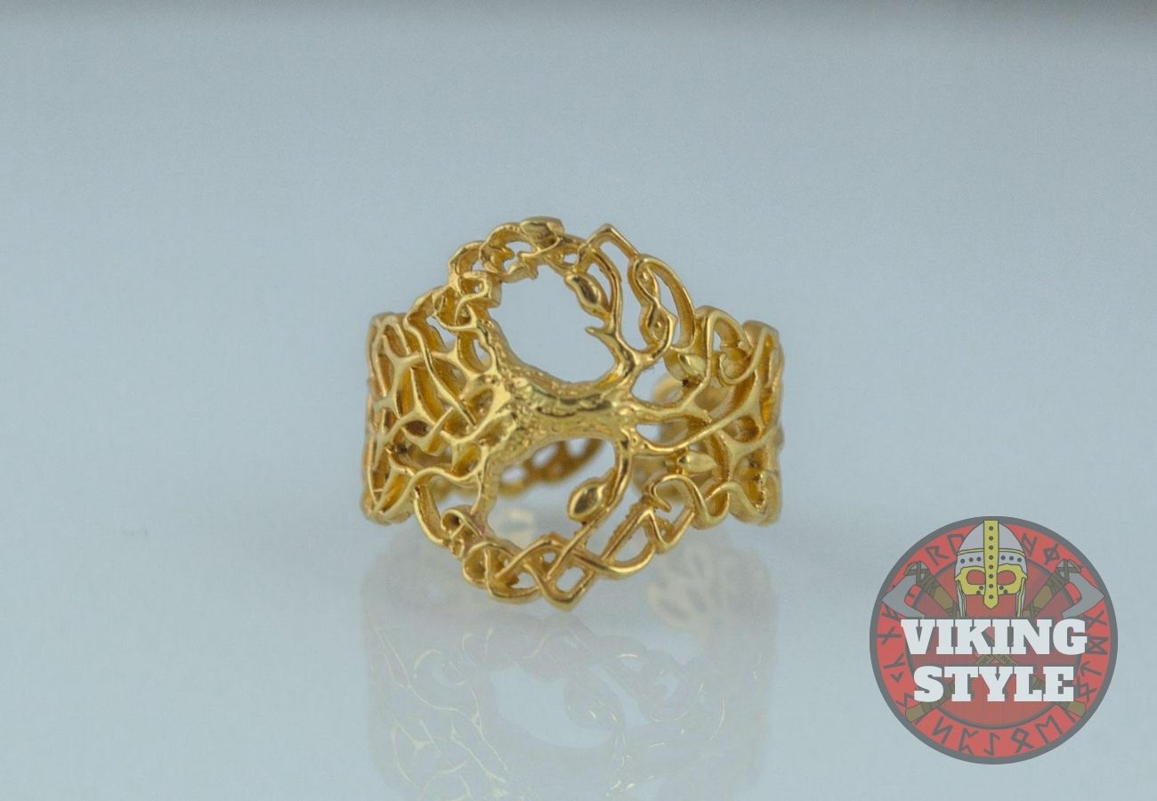 Yggdrasil Ring - Gold