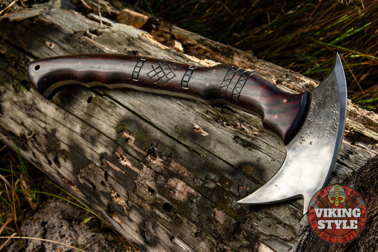 Handmade Throwing Axe - Tomohawk Skarde