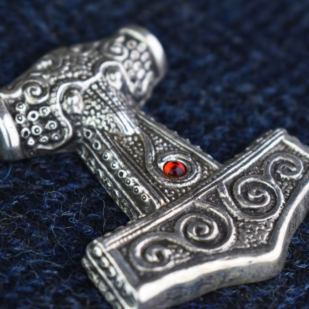 Silver Scania Mjolnir Pendant