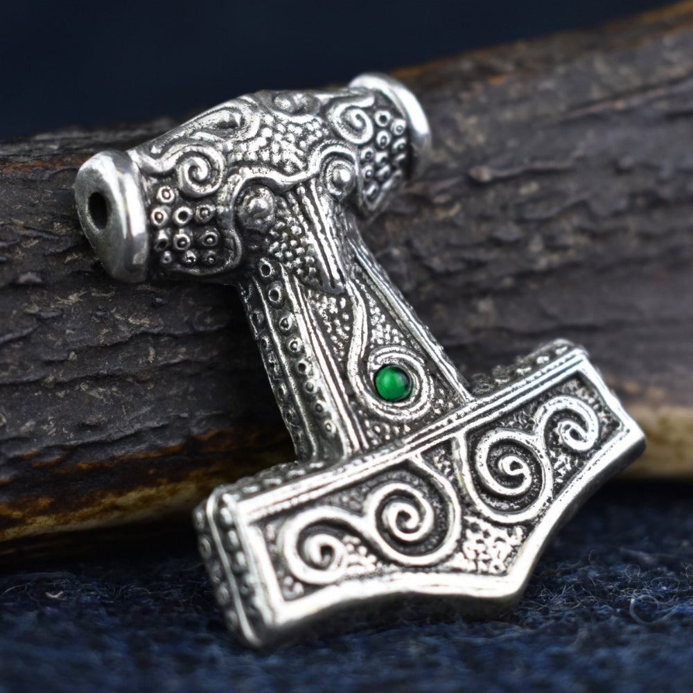 Silver Scania Mjolnir Pendant