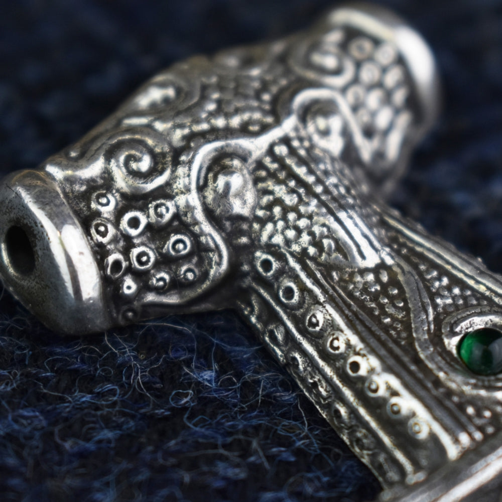 Silver Scania Mjolnir Pendant