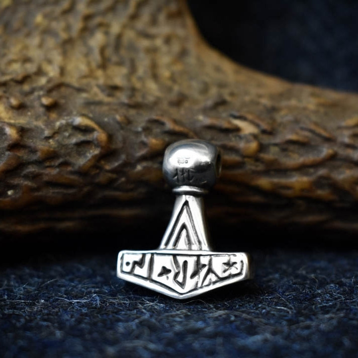 Silver Lolland Thor's Hammer Pendant