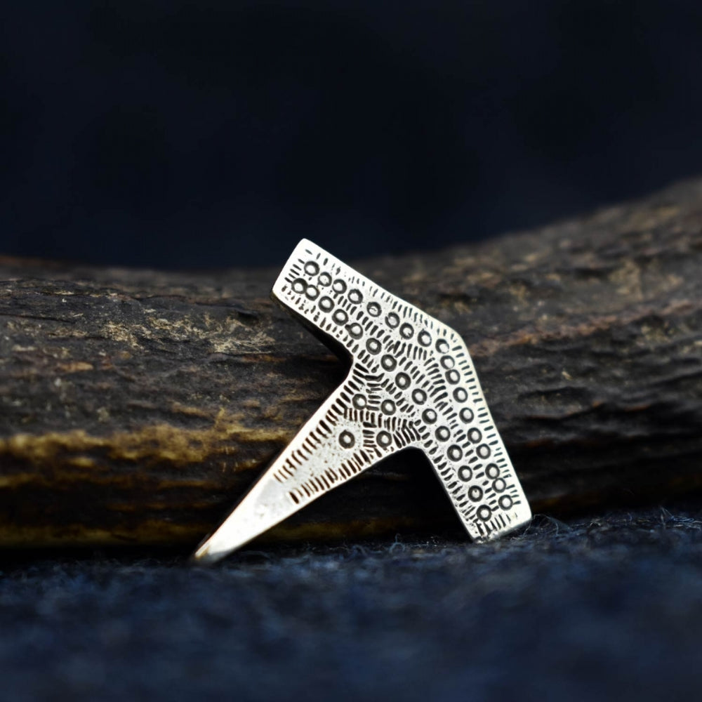 Silver Romesdal Thor's Hammer Pendant