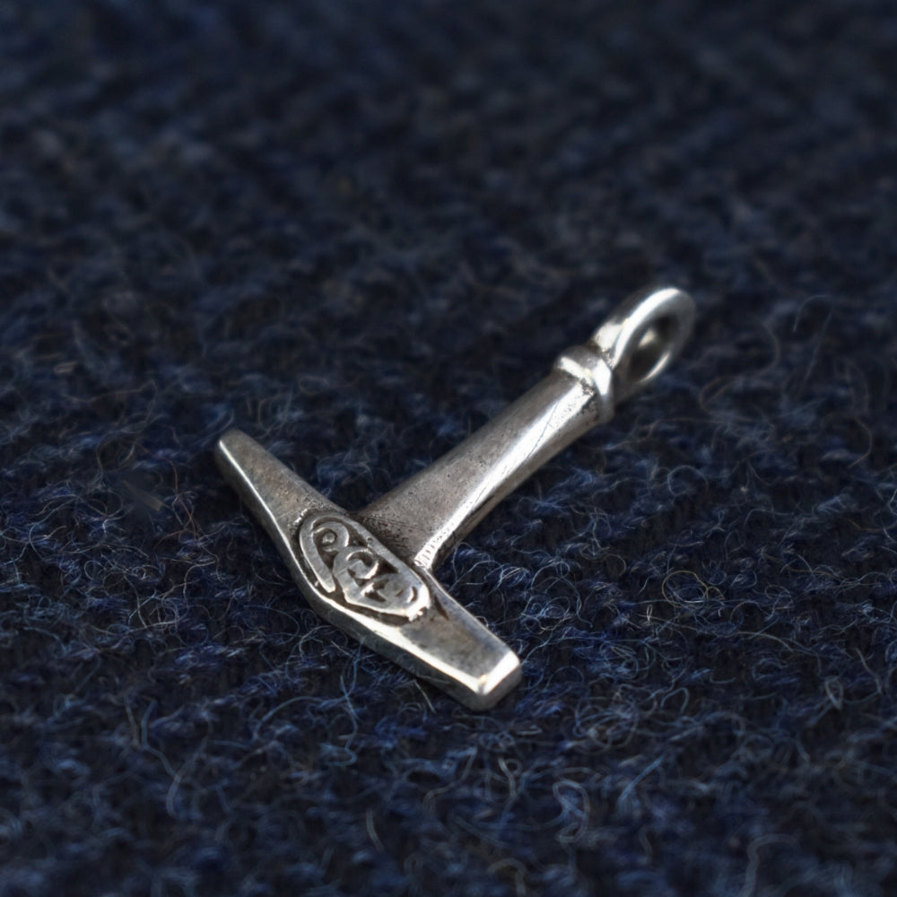 Silver Blacksmith's Hammer Pendant
