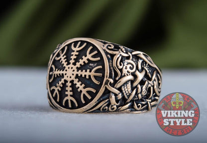 Ægishjálmur Ring - Mammen, Bronze