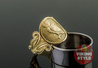 Owl Ring - Gold