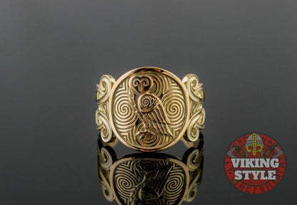 Owl Ring - Gold