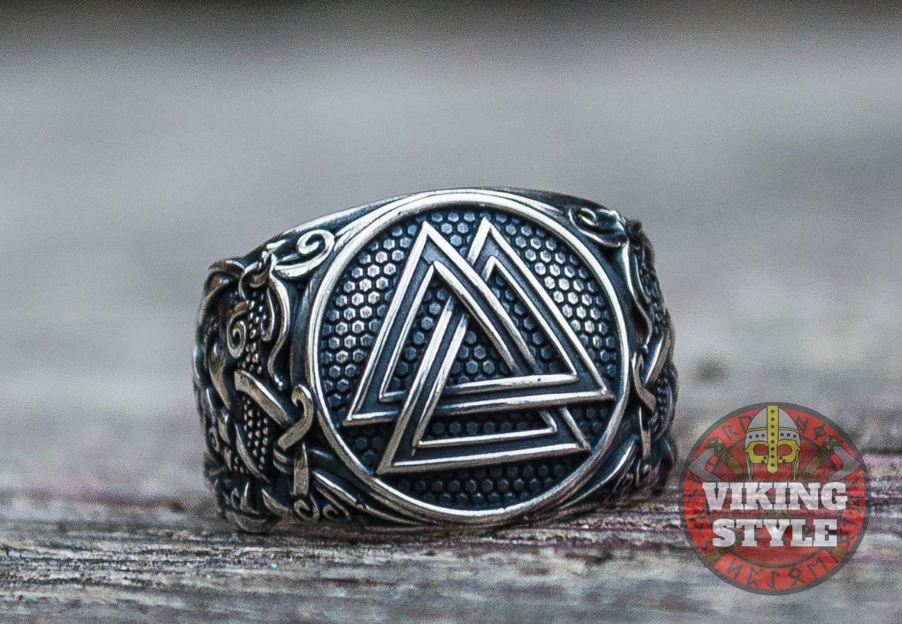 Valknut Ring - Mammen, 925 Silver