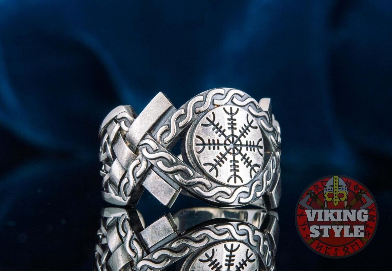 Ægishjálmur Ring - Aarhus, 925 Silver