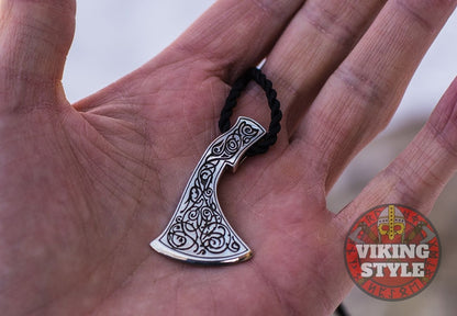 Perun Axe Head Pendant II - 925 Silver