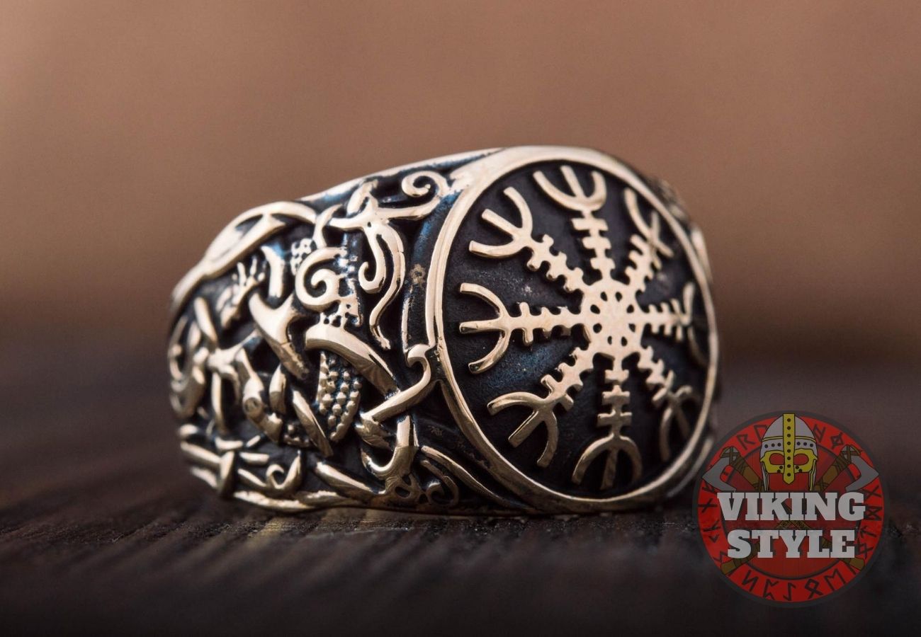 Ægishjálmur Ring - Mammen, Bronze
