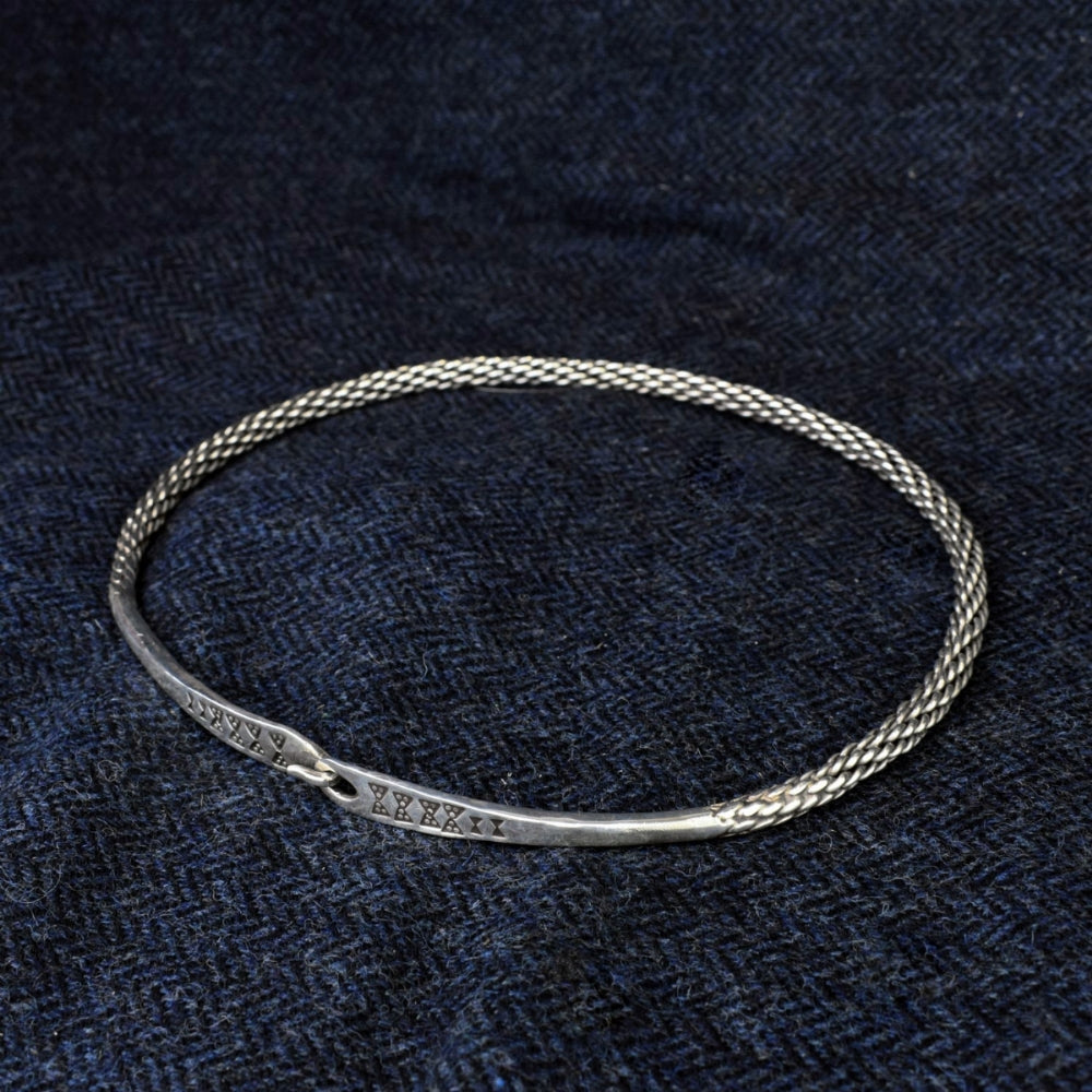 Silver Viking Torc