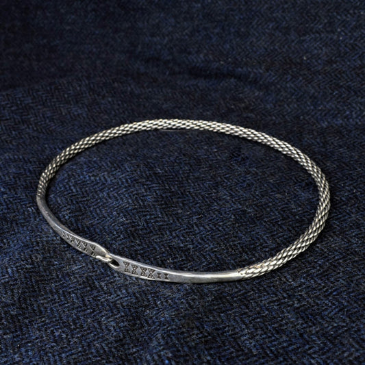 Silver Viking Torc