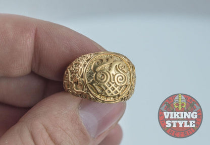 Sleipnir Ring - Urnes, Gold
