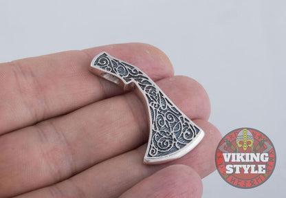 Perun Axe Head Pendant III - 925 Silver
