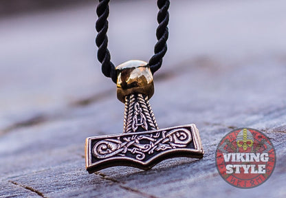 Mjölnir Pendant - Bruma, Bronze