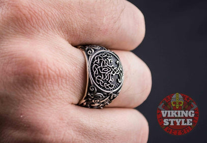 Yggdrasil Ring - Mammen, 925 Silver