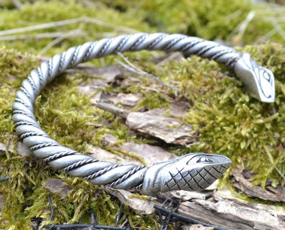 Traditional Viking Arm Ring - Serpent