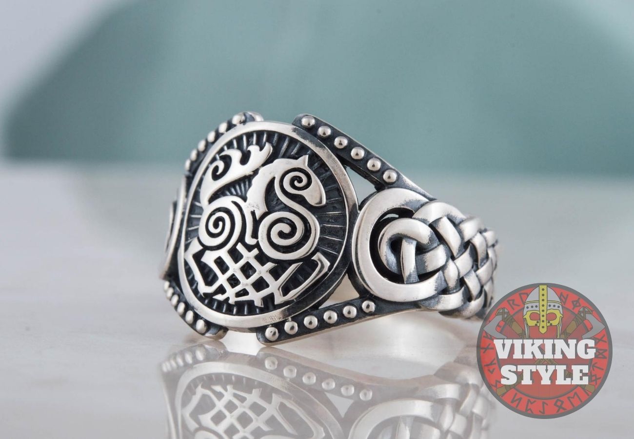 Sleipnir Ring - Endless Knot, 925 Silver
