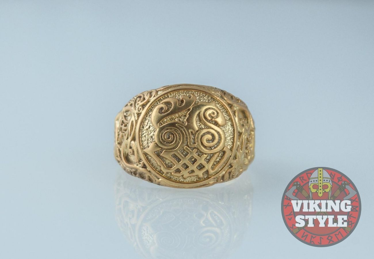 Sleipnir Ring - Urnes, Gold