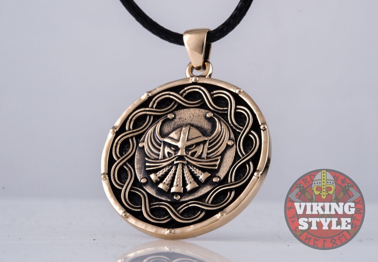 Allfather Pendant - Odin, Bronze