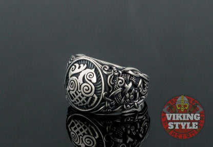 Sleipnir Ring - Mammen, 925 Silver