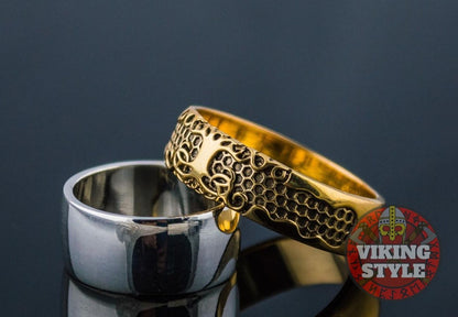 Yggdrasil Ring - Tree of Life, Gold