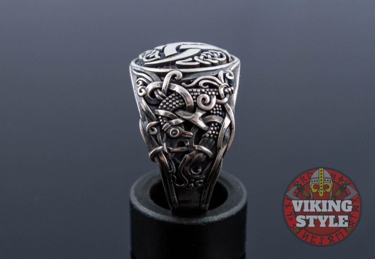 Tri-Horn Ring - Mammen, 925 Silver