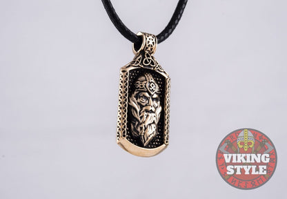 Odin Pendant - Bronze