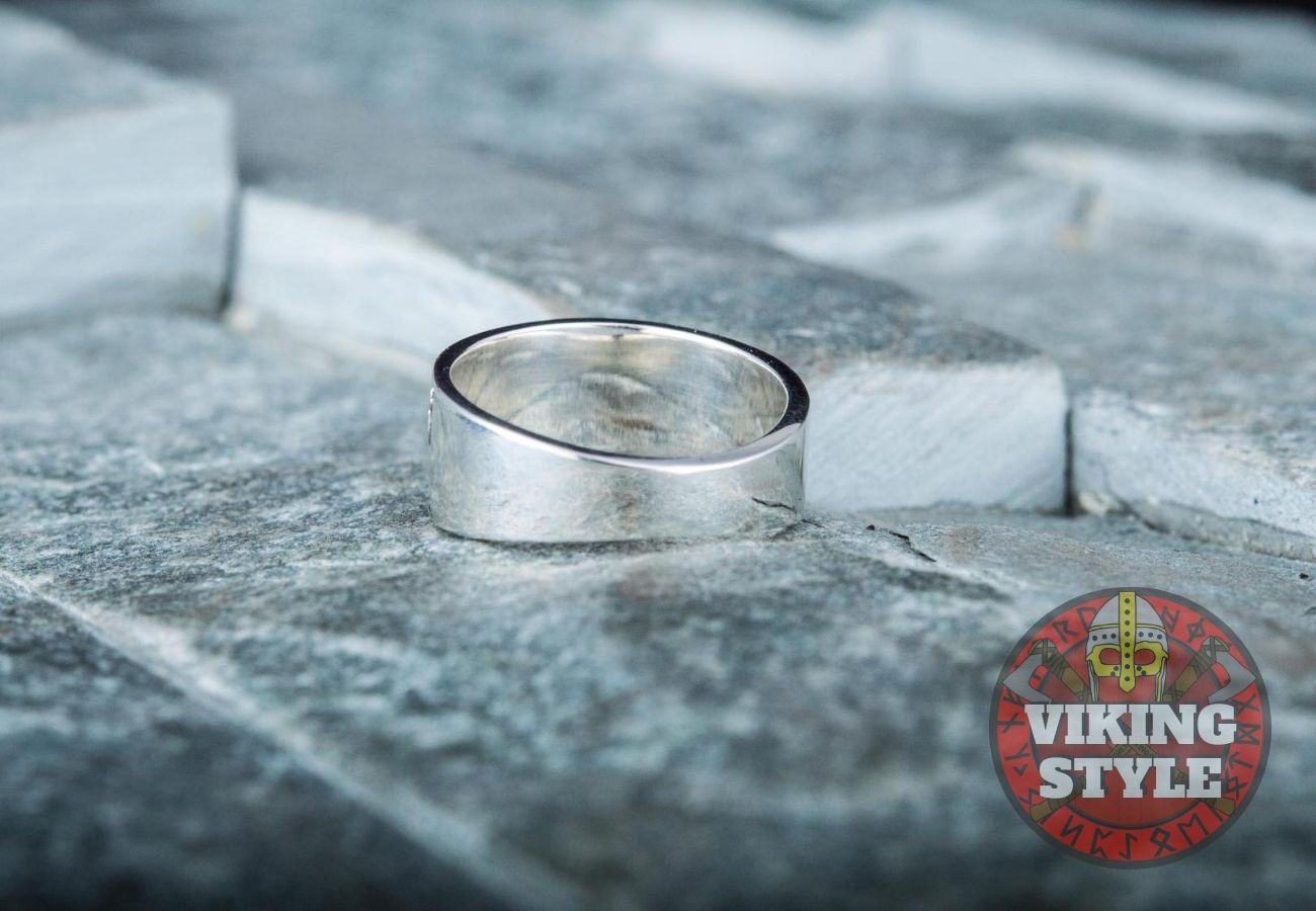 Viking Ship Ring - Drakkar, 925 Silver