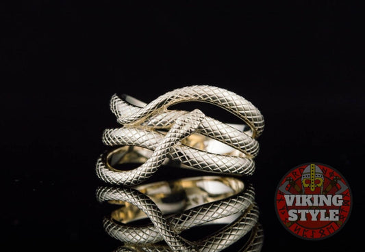 Jörmungandr Ring - Gold