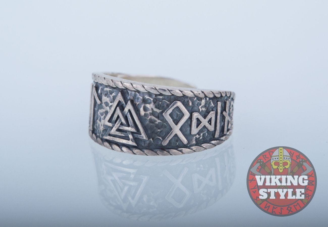 Valknut Ring - Odin Collection, 925 Silver