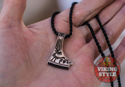Perun Axe Head Pendant IV - Bronze