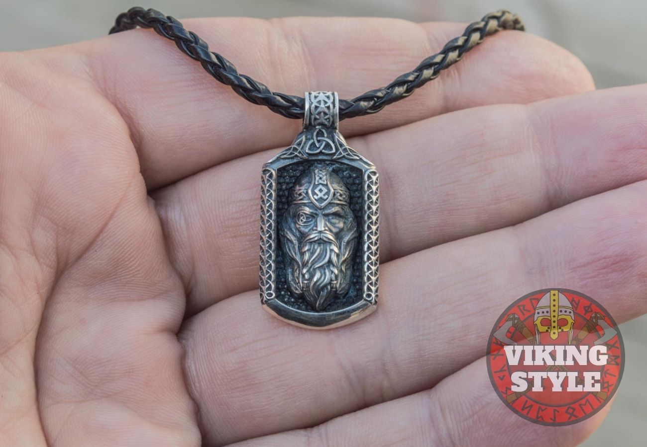 Odin Pendant - 925 Silver