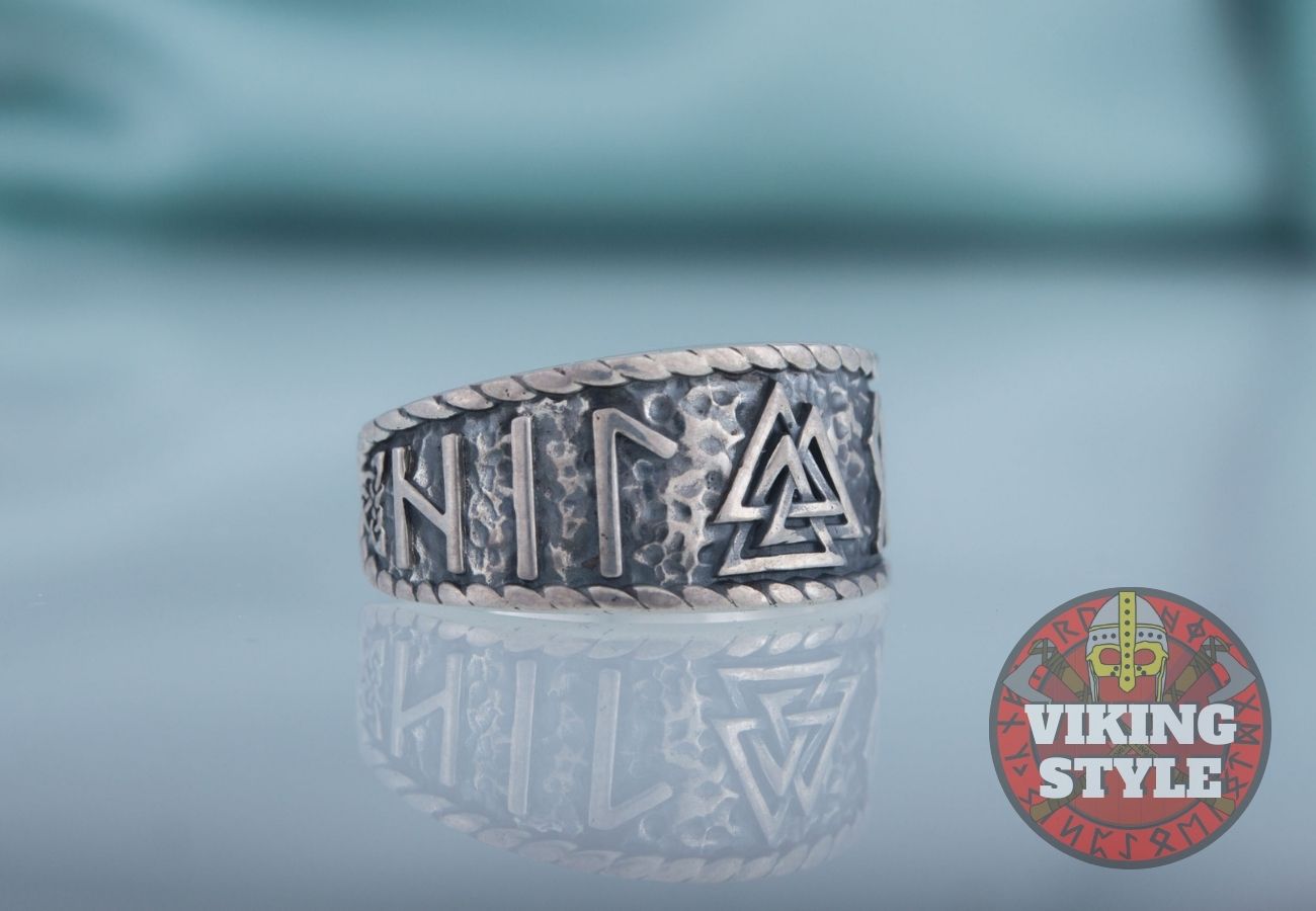 Valknut Ring - Odin Collection, 925 Silver