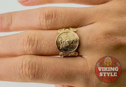 Owl Ring - Gold