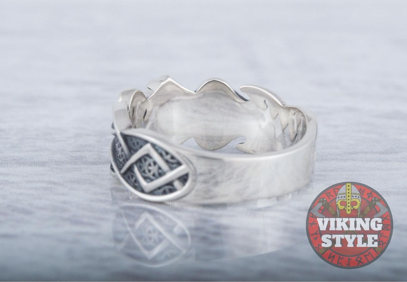 Sowelu Ring II - Runic, 925 Silver