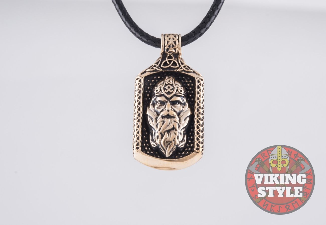 Odin Pendant - Bronze