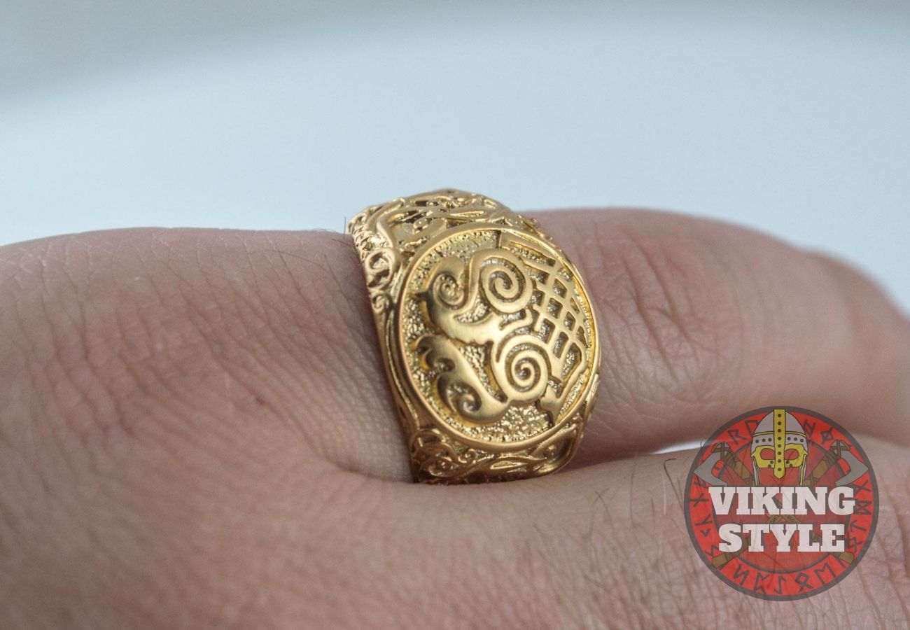 Sleipnir Ring - Urnes, Gold
