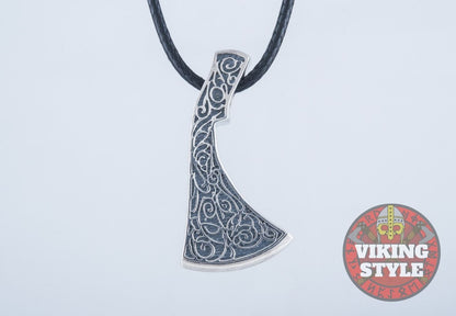 Perun Axe Head Pendant III - 925 Silver