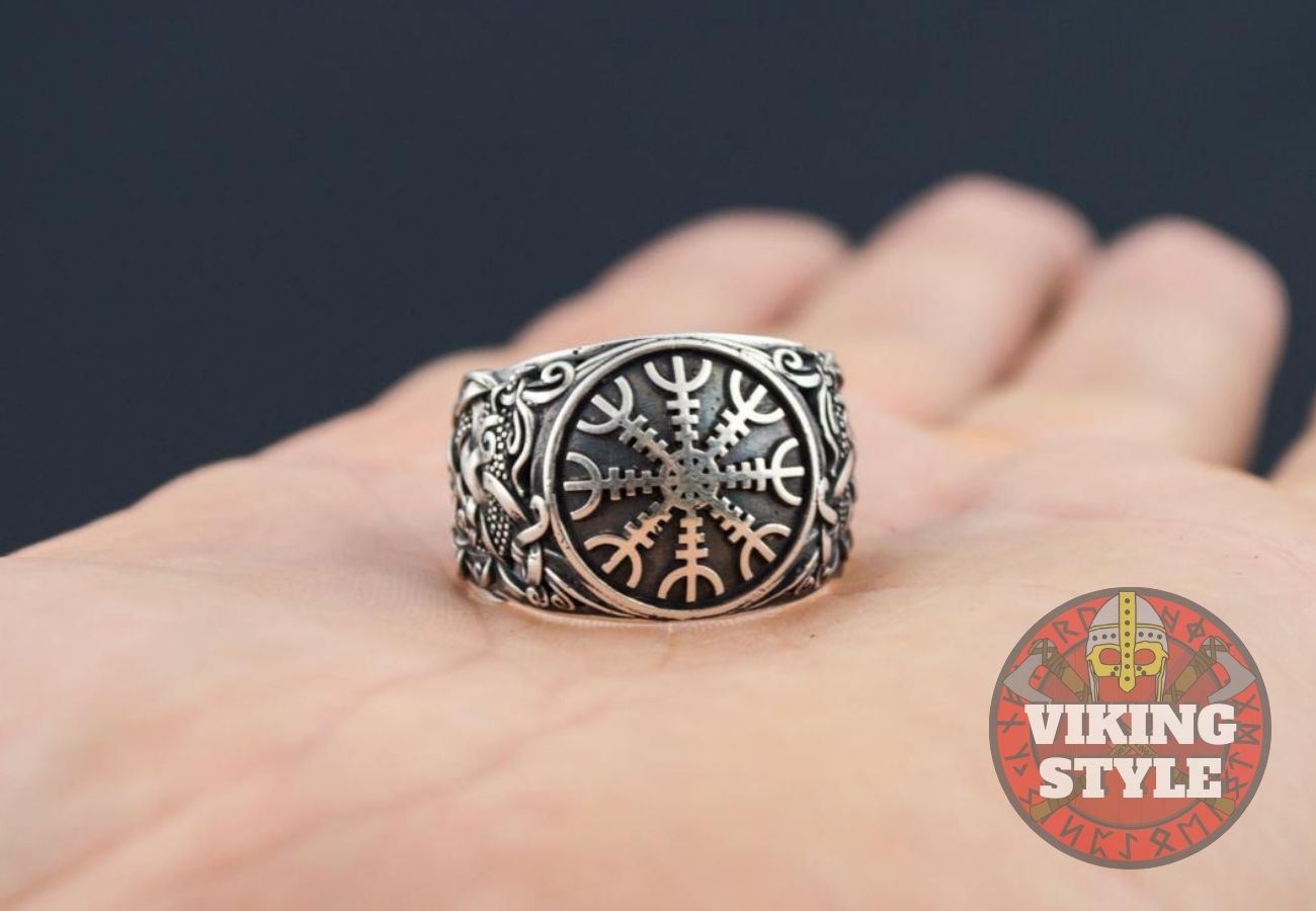 Ægishjálmur Ring - Mammen, 925 Silver